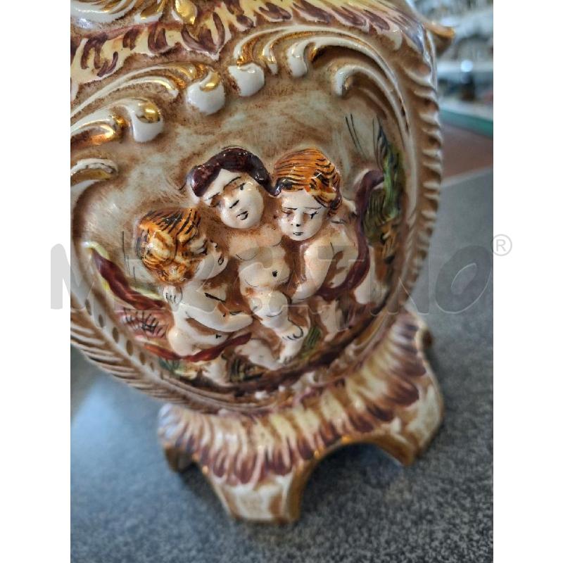 BROCCA CER PUTTI BCA/DORATA H37 CAPODIMONTE  | Mercatino dell'Usato Frossasco 2
