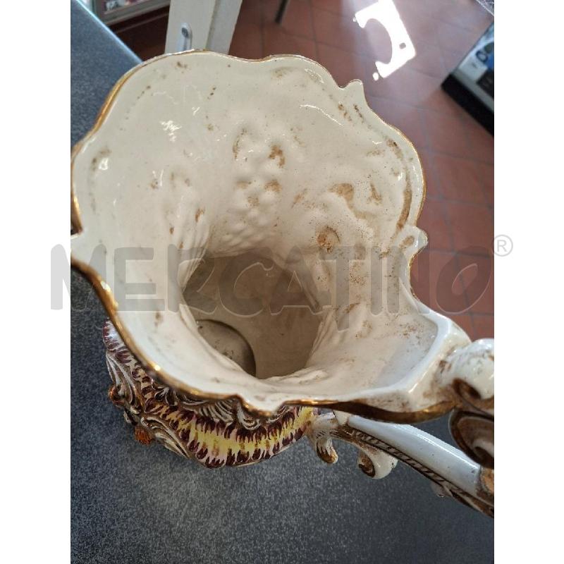BROCCA CER PUTTI BCA/DORATA H37 CAPODIMONTE  | Mercatino dell'Usato Frossasco 3