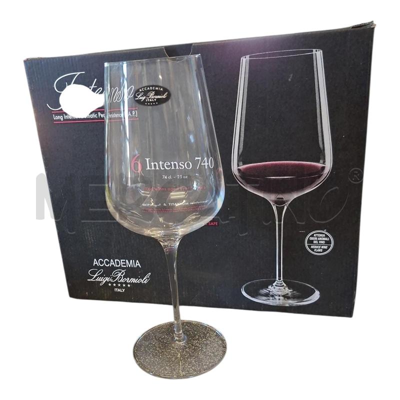 CALICI PZ.6 BORMIOLI INTENSO 740 | Mercatino dell'Usato Frossasco 1