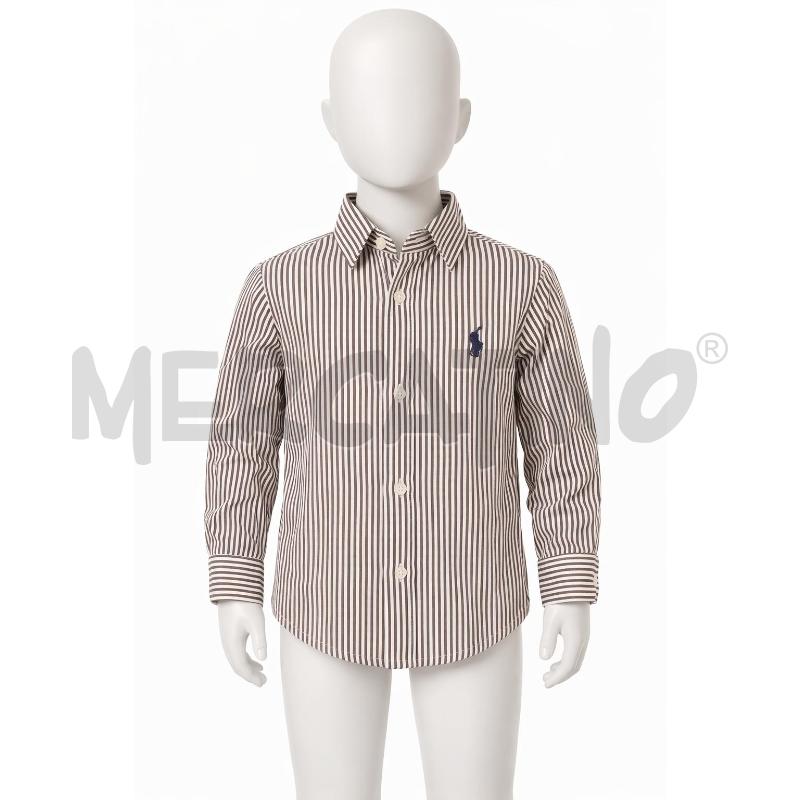 CAMICIA BAMBINO RALPH LAUREN RIGHE BCO MARR TG.6 | Mercatino dell'Usato Frossasco 1