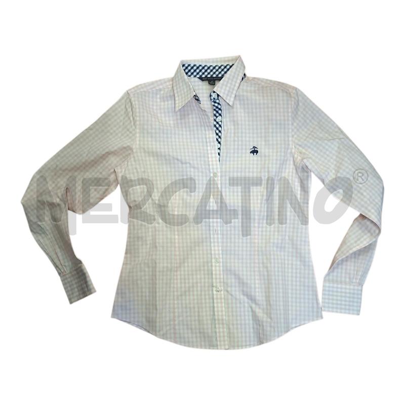 CAMICIA DONNA BROOKS BROTHERS QUADRI ROSA BCO TG.2 | Mercatino dell'Usato Frossasco 1