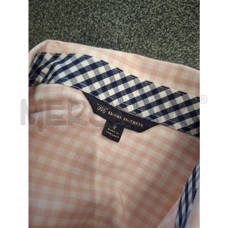 CAMICIA DONNA BROOKS BROTHERS QUADRI ROSA BCO TG.2 | Mercatino dell'Usato Frossasco 3