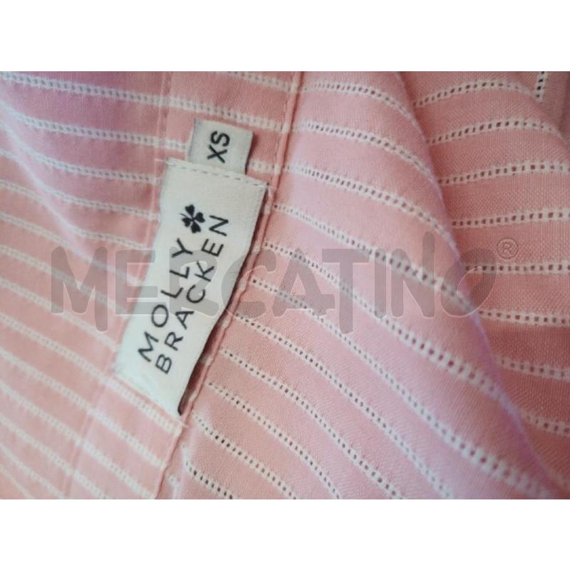 CAMICIA DONNA ROSA RIGHE MOLLY BRACKEM | Mercatino dell'Usato Frossasco 3