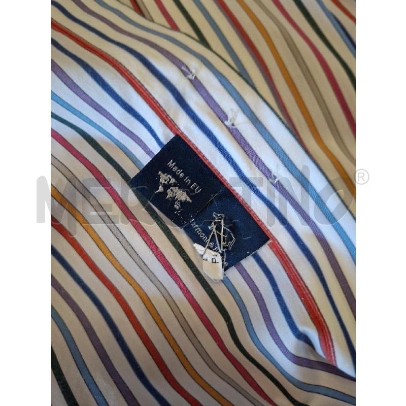 CAMICIA UOMO HARMONT&BLAINE BCO RIGHE COL TG.2XL  | Mercatino dell'Usato Frossasco 4