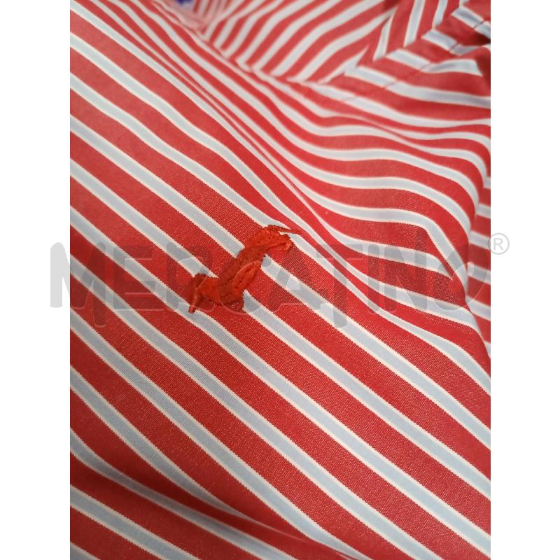 CAMICIA UOMO HARMONT&BLAINE ROSSA AZZ RIGHE TG.S | Mercatino dell'Usato Frossasco 3