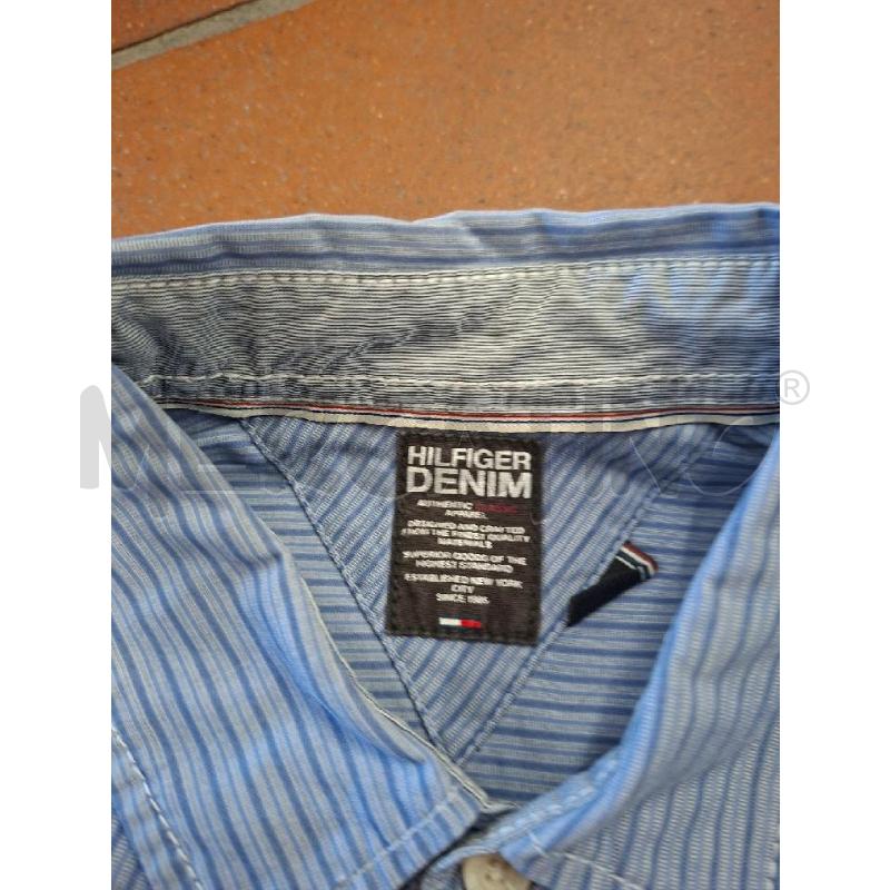 CAMICIA UOMO ML FANT AZZ BLU HILFIGER DENIM TG.S | Mercatino dell'Usato Frossasco 3