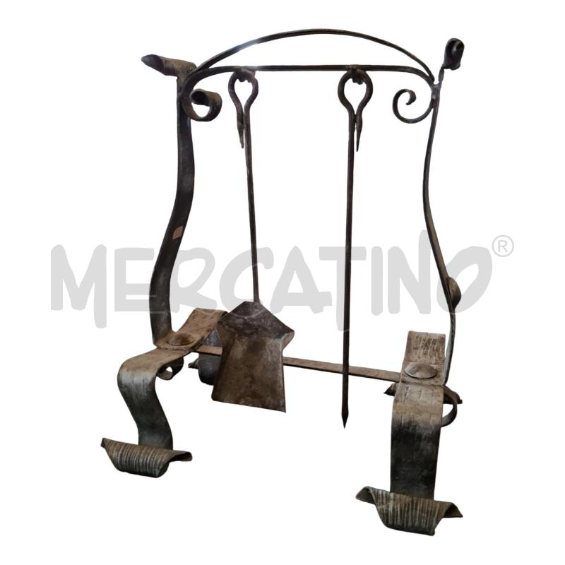 CAMINO SET PZ.2+SUPPORTO FERRO BATT GRI | Mercatino dell'Usato Frossasco 1