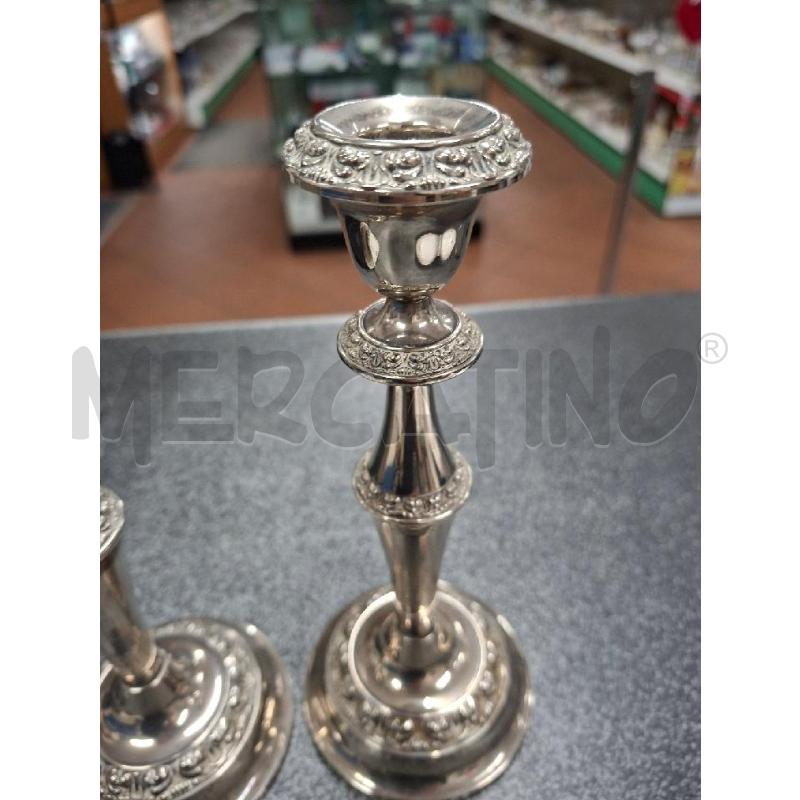 CANDELABRI PZ.2 H24 SILVER PLATED | Mercatino dell'Usato Frossasco 3
