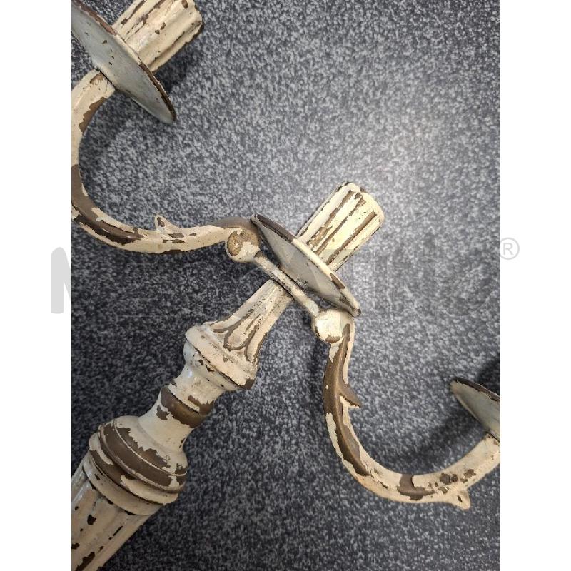 CANDELABRO 3P MET PANNA | Mercatino dell'Usato Frossasco 3