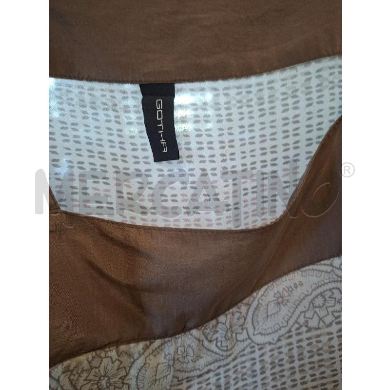 CANOTTA DONNA FANT BEIGE/ROSA SETA GOTHA | Mercatino dell'Usato Frossasco 3