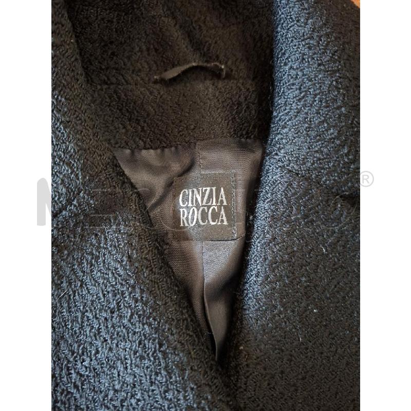 CAPPOTTO DONNA CINZIA ROCCA NERO TG.40 | Mercatino dell'Usato Frossasco 2