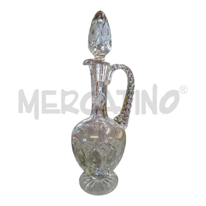 CARAFFA CRISTALLO CON TAPPO | Mercatino dell'Usato Frossasco 1