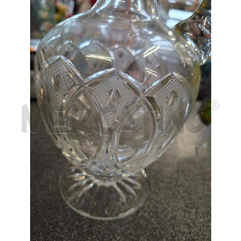 CARAFFA CRISTALLO CON TAPPO | Mercatino dell'Usato Frossasco 2