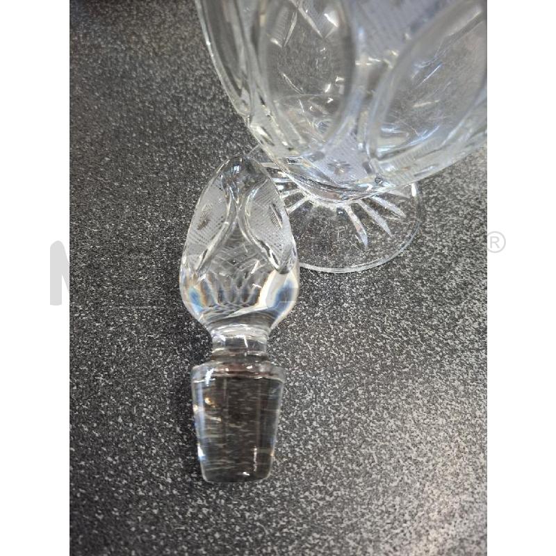CARAFFA CRISTALLO CON TAPPO | Mercatino dell'Usato Frossasco 3