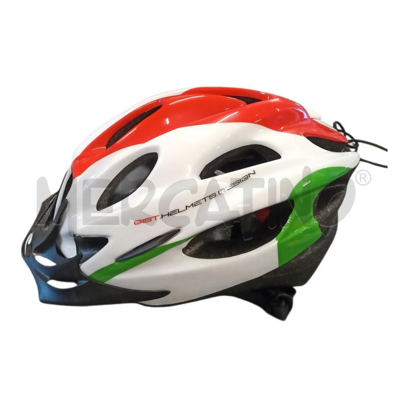 CASCO BICI BANDIERA ITALIA GIST HELMETS DESIGN TG.L/XL | Mercatino dell'Usato Frossasco 1