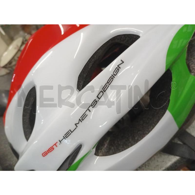 CASCO BICI BANDIERA ITALIA GIST HELMETS DESIGN TG.L/XL | Mercatino dell'Usato Frossasco 2