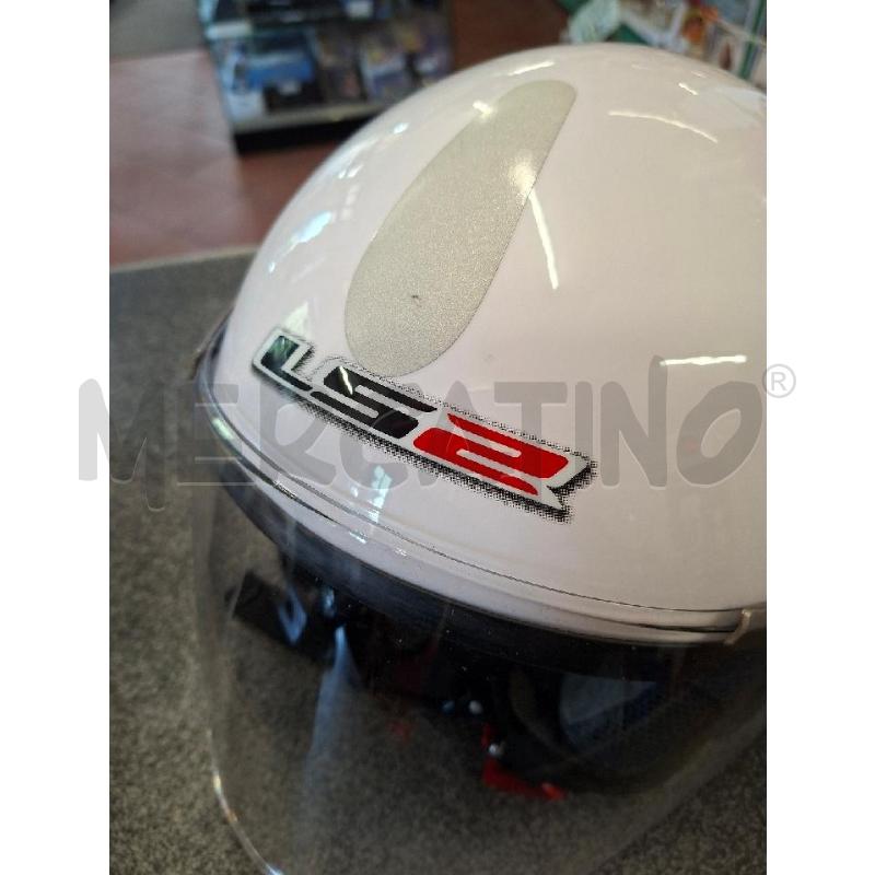 CASCO MOTO BCO LS2 ROCKET 2 TG.M | Mercatino dell'Usato Frossasco 2