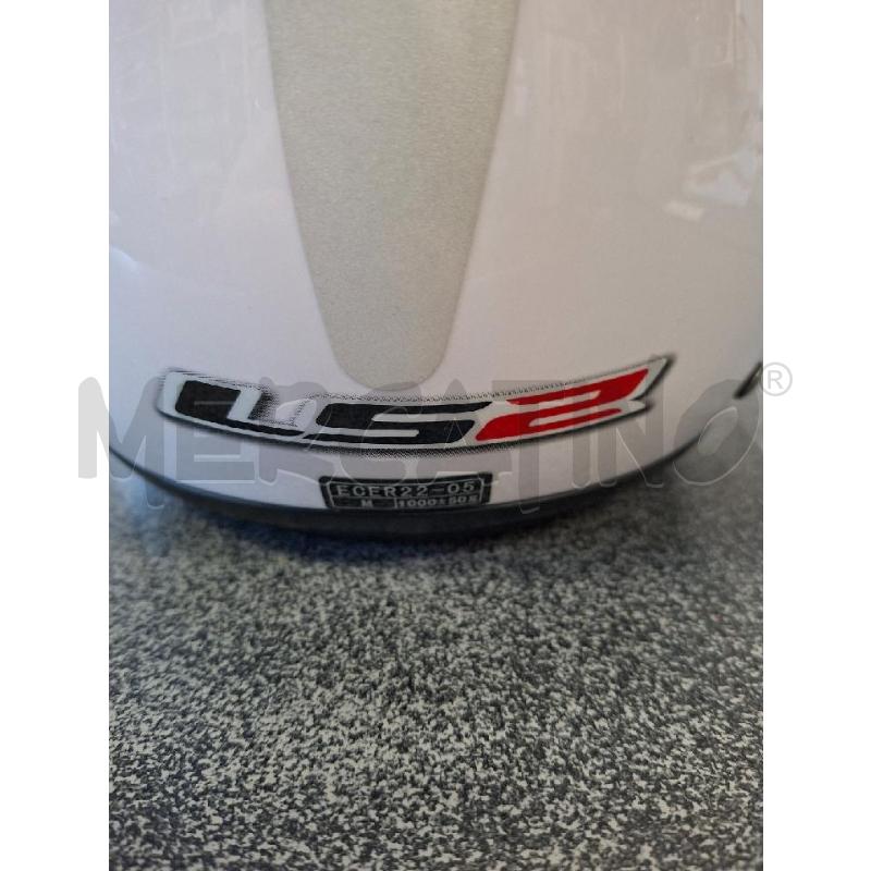 CASCO MOTO BCO LS2 ROCKET 2 TG.M | Mercatino dell'Usato Frossasco 3