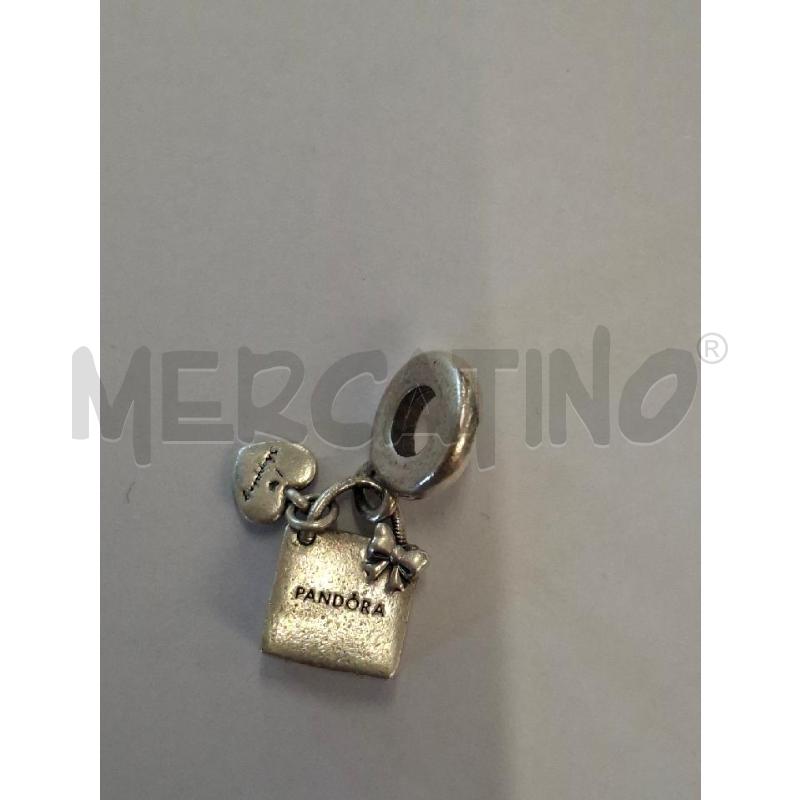 CHARM PANDORA BORSETTA CUORE SHOPPING | Mercatino dell'Usato Frossasco 2