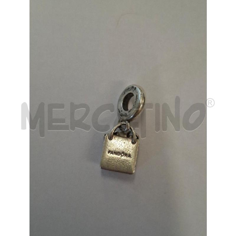 CHARM PANDORA BORSETTA CUORE SHOPPING | Mercatino dell'Usato Frossasco 3