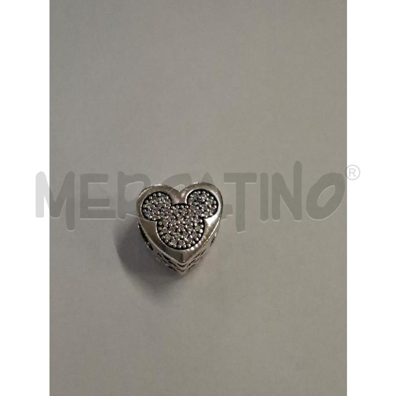 CHARM PANDORA CUORE BRIL MINNIE E MICKEY MOUSE | Mercatino dell'Usato Frossasco 2