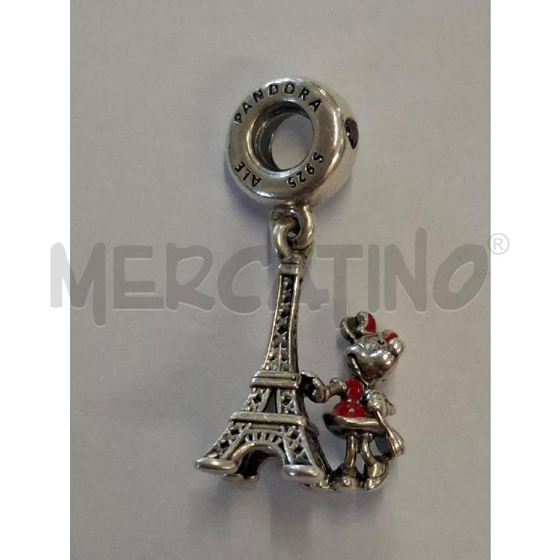 CHARM PANDORA MINNIE TOUR EIFFEL DISNEY PARIS | Mercatino dell'Usato Frossasco 2