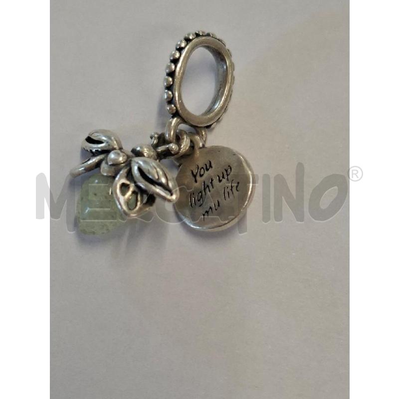 CHARM PANDORA PENDENTE LUCCIOLA CHE SI ILLUMINA AL BUIO | Mercatino dell'Usato Frossasco 2