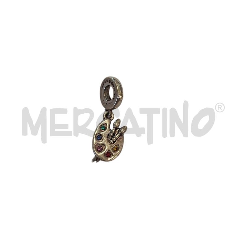 CHARM PANDORA PENDENTE TAVOLOZZA DELL’ARTISTA | Mercatino dell'Usato Frossasco 1