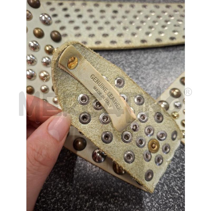 CINTURA DONNA PELLE GRI BORCHIE MANILA GRACE | Mercatino dell'Usato Frossasco 3