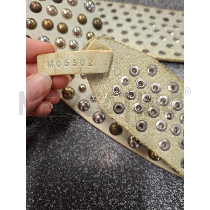 CINTURA DONNA PELLE GRI BORCHIE MANILA GRACE | Mercatino dell'Usato Frossasco 4
