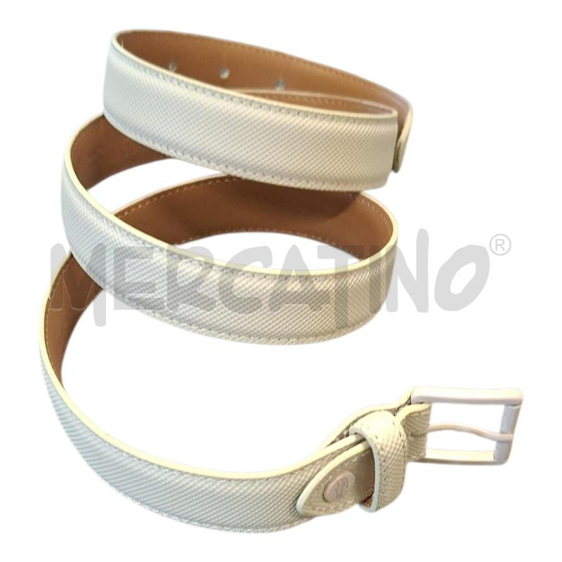 CINTURA DONNA SIMILPELLE BCO LACOSTE | Mercatino dell'Usato Frossasco 1