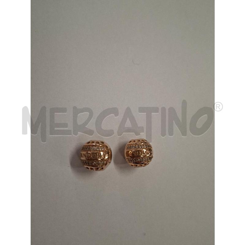 CLIP PANDORA PZ.2 ROSE CON SILICONE | Mercatino dell'Usato Frossasco 2