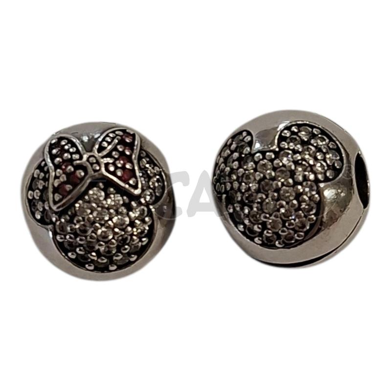 CLIP PZ.2 PANDORA MICKEY MOUSE+MINNIE | Mercatino dell'Usato Frossasco 1