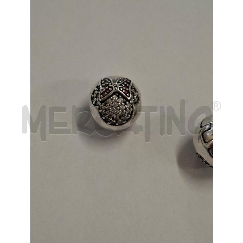 CLIP PZ.2 PANDORA MICKEY MOUSE+MINNIE | Mercatino dell'Usato Frossasco 2