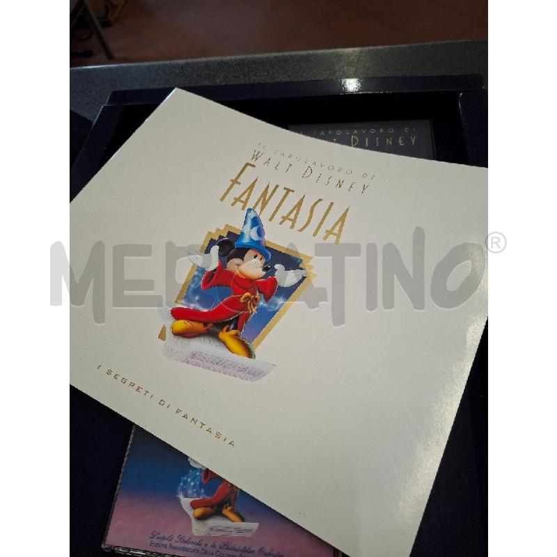 COFANETTO 2VHS+2CD+LIBRO+LITOGRAFIA FANTASIA DISNEY | Mercatino dell'Usato Frossasco 3