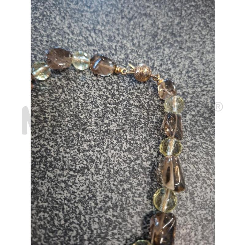 COLLANA BAM QUARZO FUME CM.60 | Mercatino dell'Usato Frossasco 2
