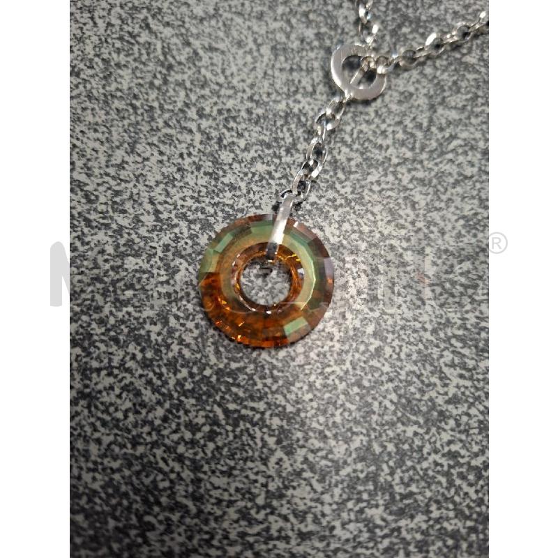COLLANA CATENA CIONDOLO ARANCIO NOMINATION | Mercatino dell'Usato Frossasco 2