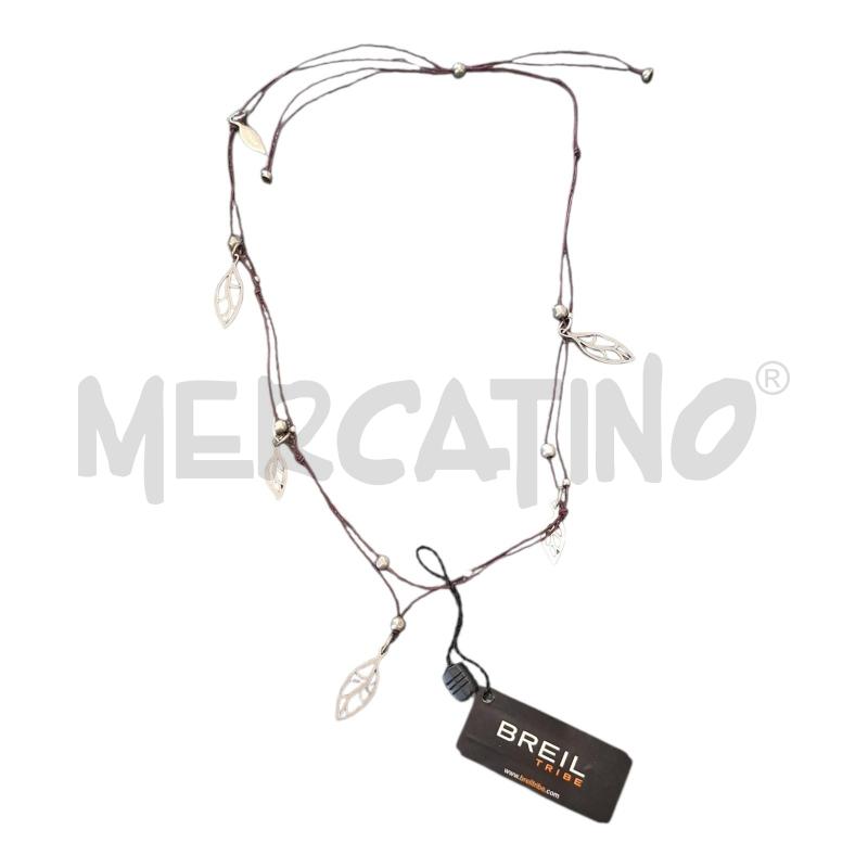 COLLANA FILO FOGLIE PEND BREIL  | Mercatino dell'Usato Frossasco 1