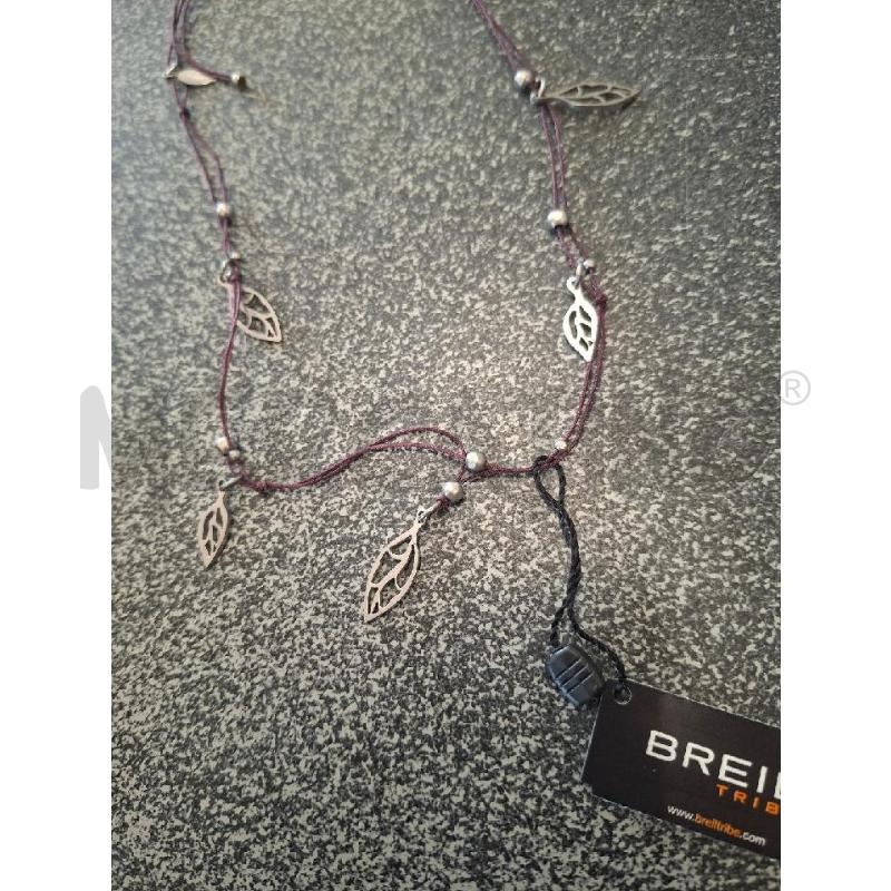 COLLANA FILO FOGLIE PEND BREIL  | Mercatino dell'Usato Frossasco 2