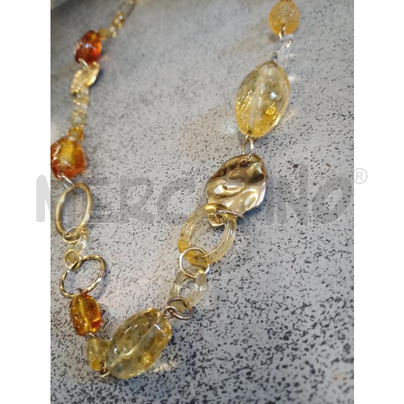 COLLANA GIALLA/DORATA  | Mercatino dell'Usato Frossasco 3