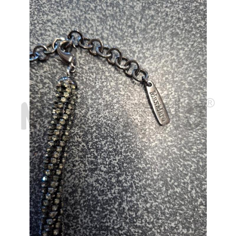 COLLANA MAX MARA NERA BRIL MIS.52 | Mercatino dell'Usato Frossasco 2
