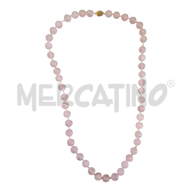 COLLANA PIETRE ROSA | Mercatino dell'Usato Frossasco 1