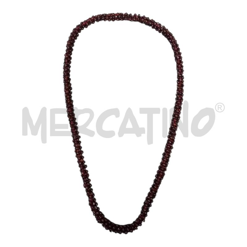 COLLANA PIETRE VIOLA | Mercatino dell'Usato Frossasco 1