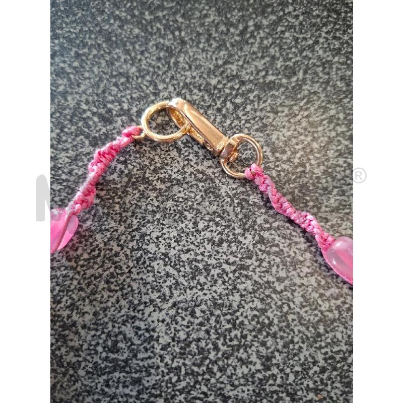 COLLANA QUADRI PIETRE ROSA | Mercatino dell'Usato Frossasco 4