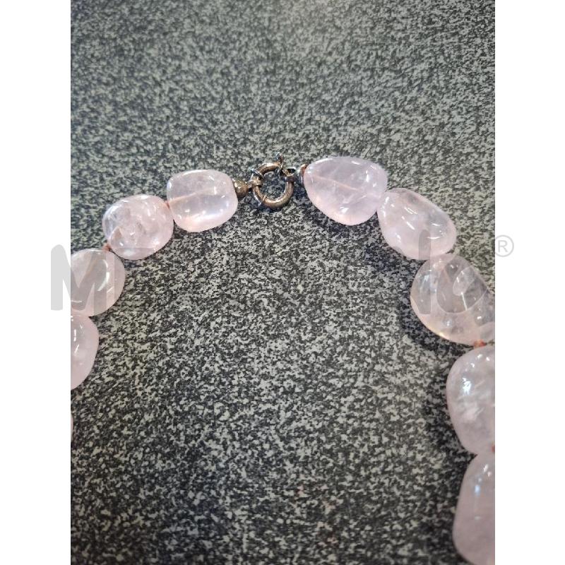 COLLANA QUARZO ROSA CM.45 | Mercatino dell'Usato Frossasco 3