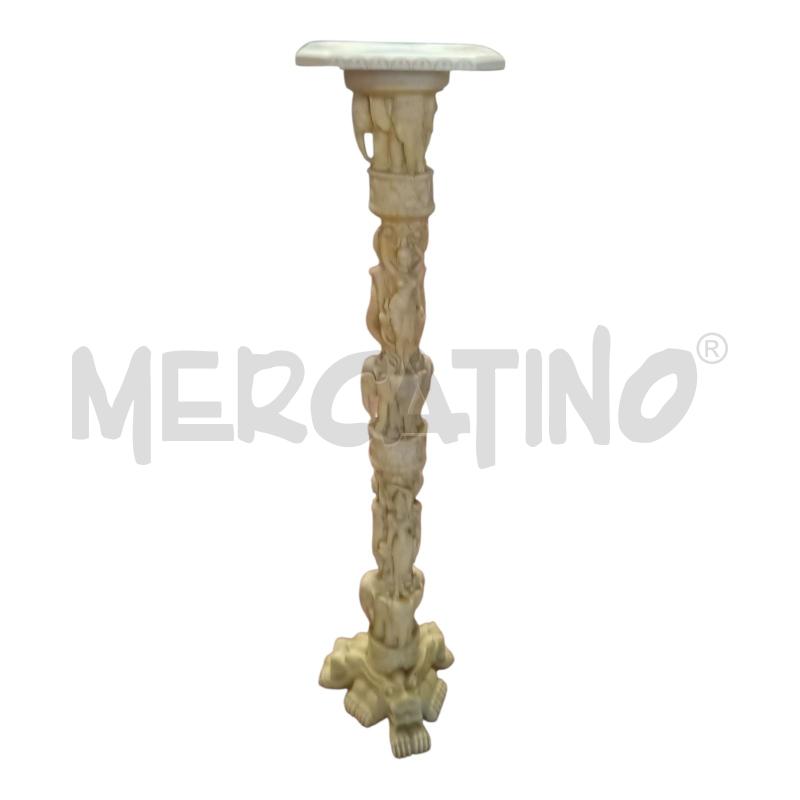 COLONNA+VASO 95X26 RESINA PANNA | Mercatino dell'Usato Frossasco 2