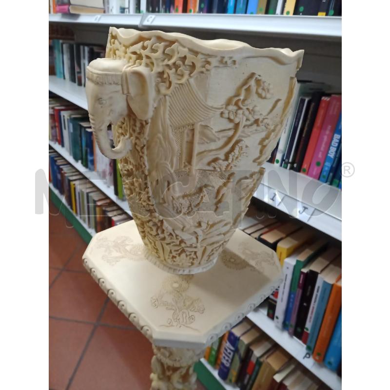 COLONNA+VASO 95X26 RESINA PANNA | Mercatino dell'Usato Frossasco 4