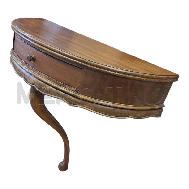 CONSOLLE 75X30X70 LEGNO 1CASSETTO | Mercatino dell'Usato Frossasco 1