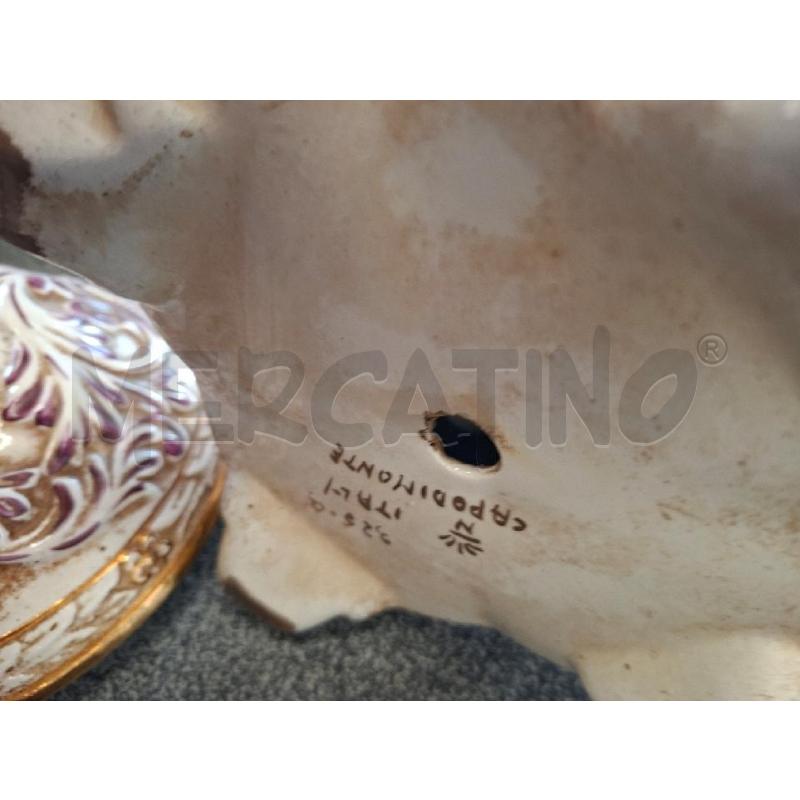 COPPA CER PUTTI DORATA H54 CAPODIMONTE | Mercatino dell'Usato Frossasco 4