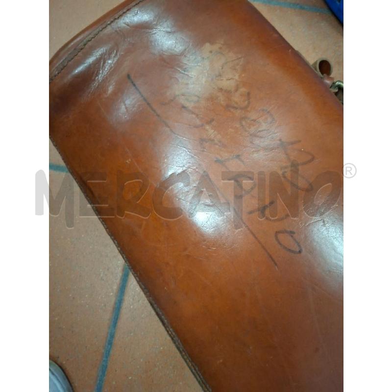 CUSTODIA FUCILE PELLE MARRONE L130 | Mercatino dell'Usato Frossasco 3